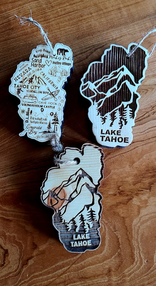 Lake Tahoe Ornament