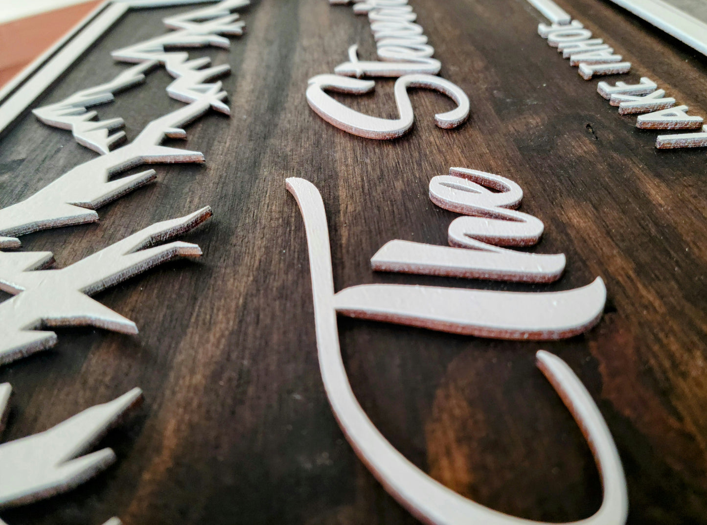 Personalized Family Cabin Sign