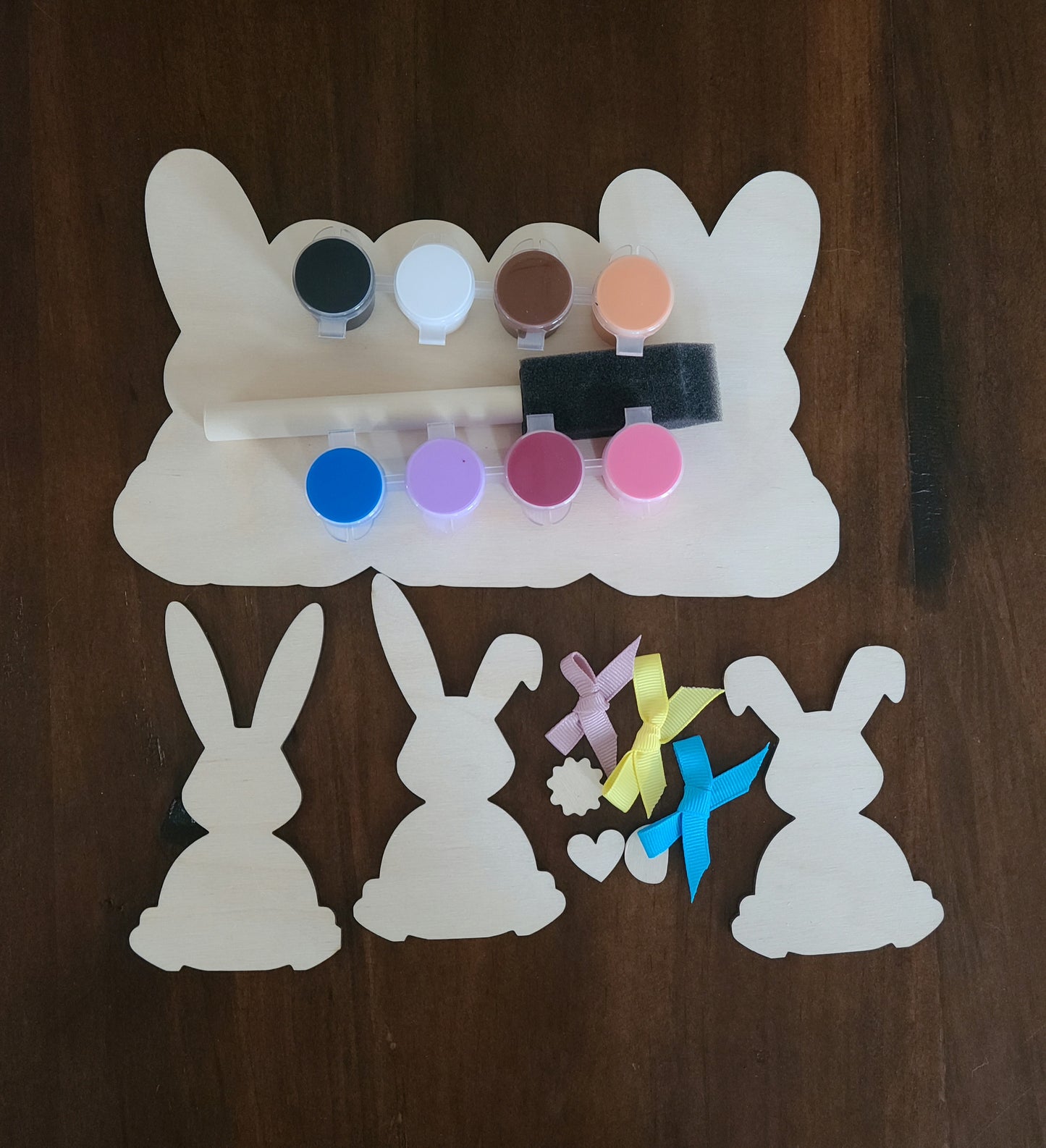 DIY Three Bunnies Paint Kit